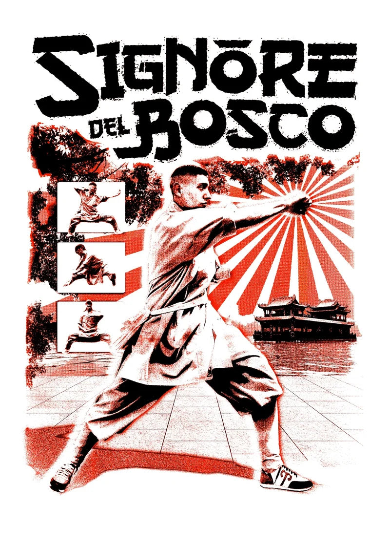 Maglietta SIGNORE DEL BOSCO - Massimo Pericolo